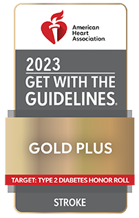 American Heart Association 2023 Get with the Guidelines Gold Plus in Stroke